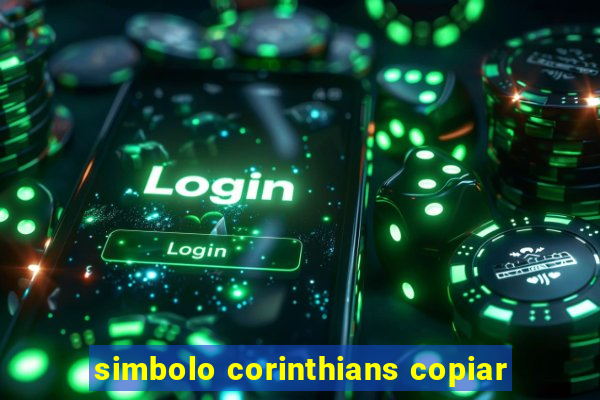 simbolo corinthians copiar